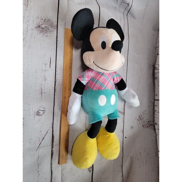 Disney Just Play Easter Spring Mickey Mouse plush pastel all ages 18 inch - Picture 6 of 6